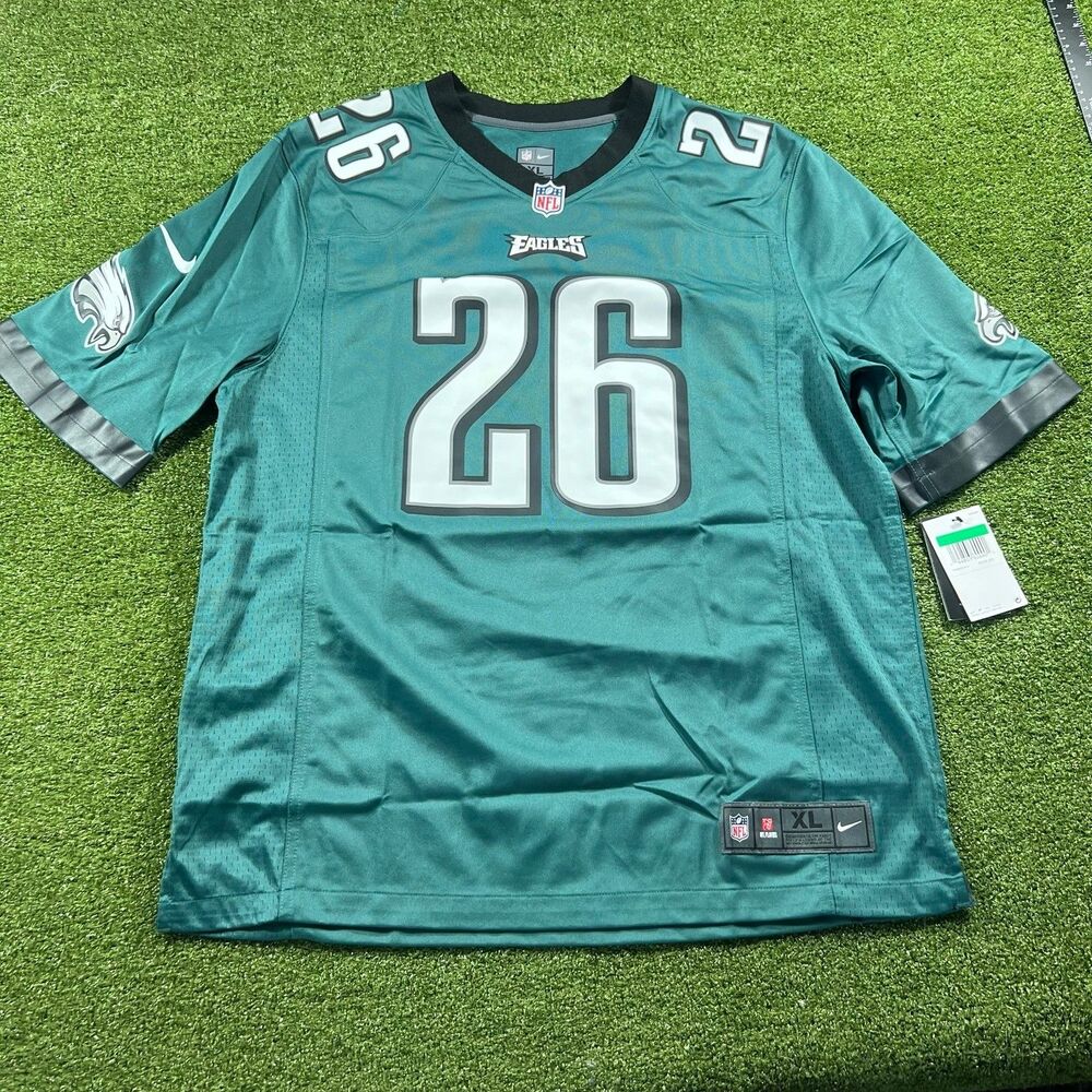 Nike Miles Sanders Philadelphia Eagles 26 Jersey Men XL Green NWT READ